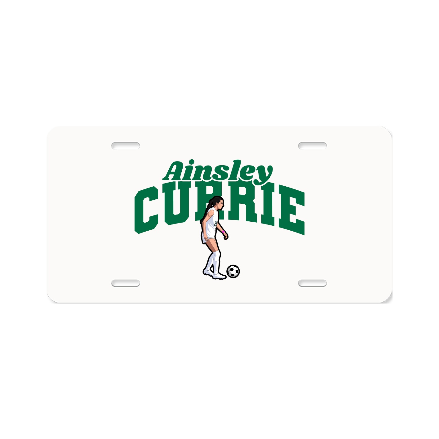 License Plate — Signature Arch in Classic