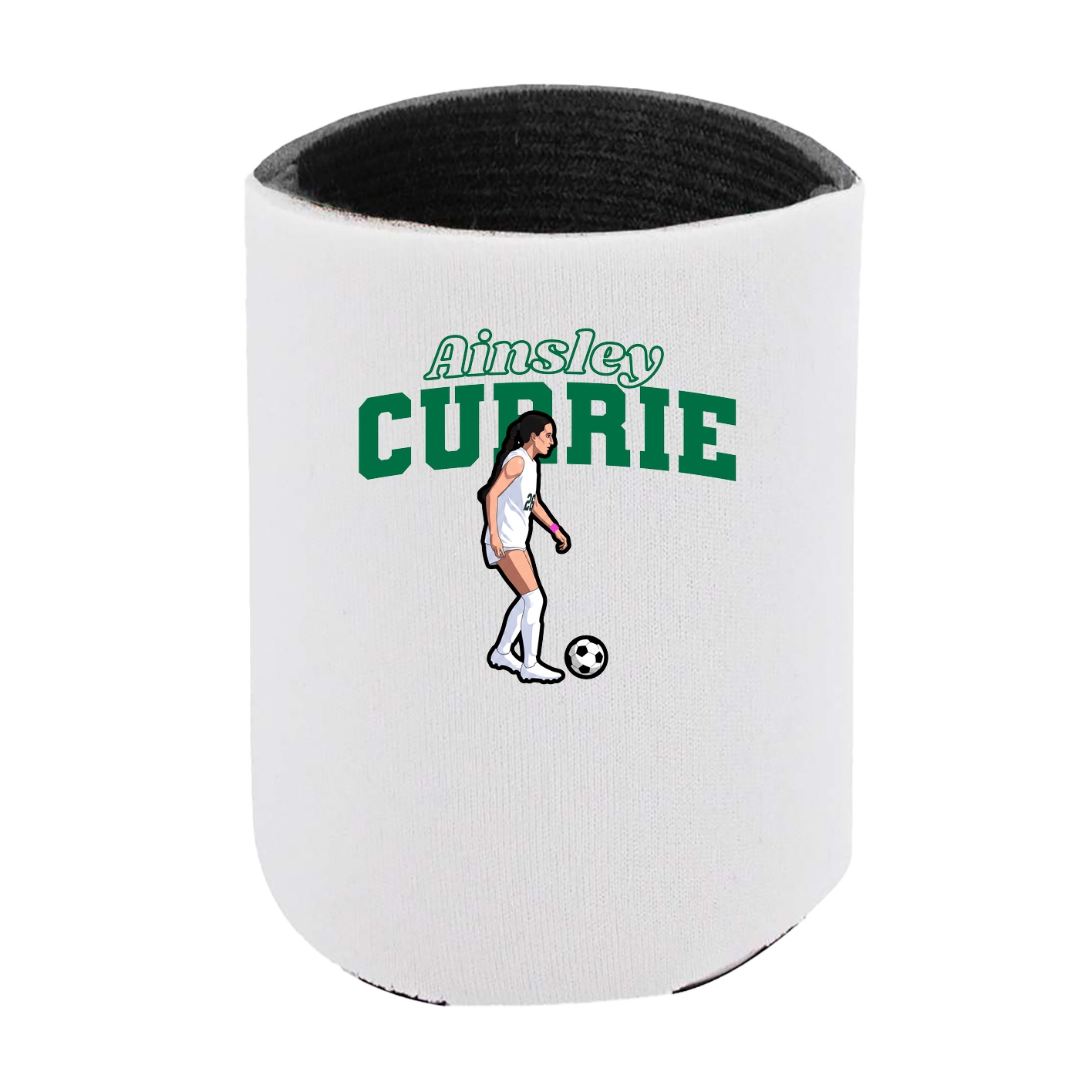 Can Holder — Name Arch in White