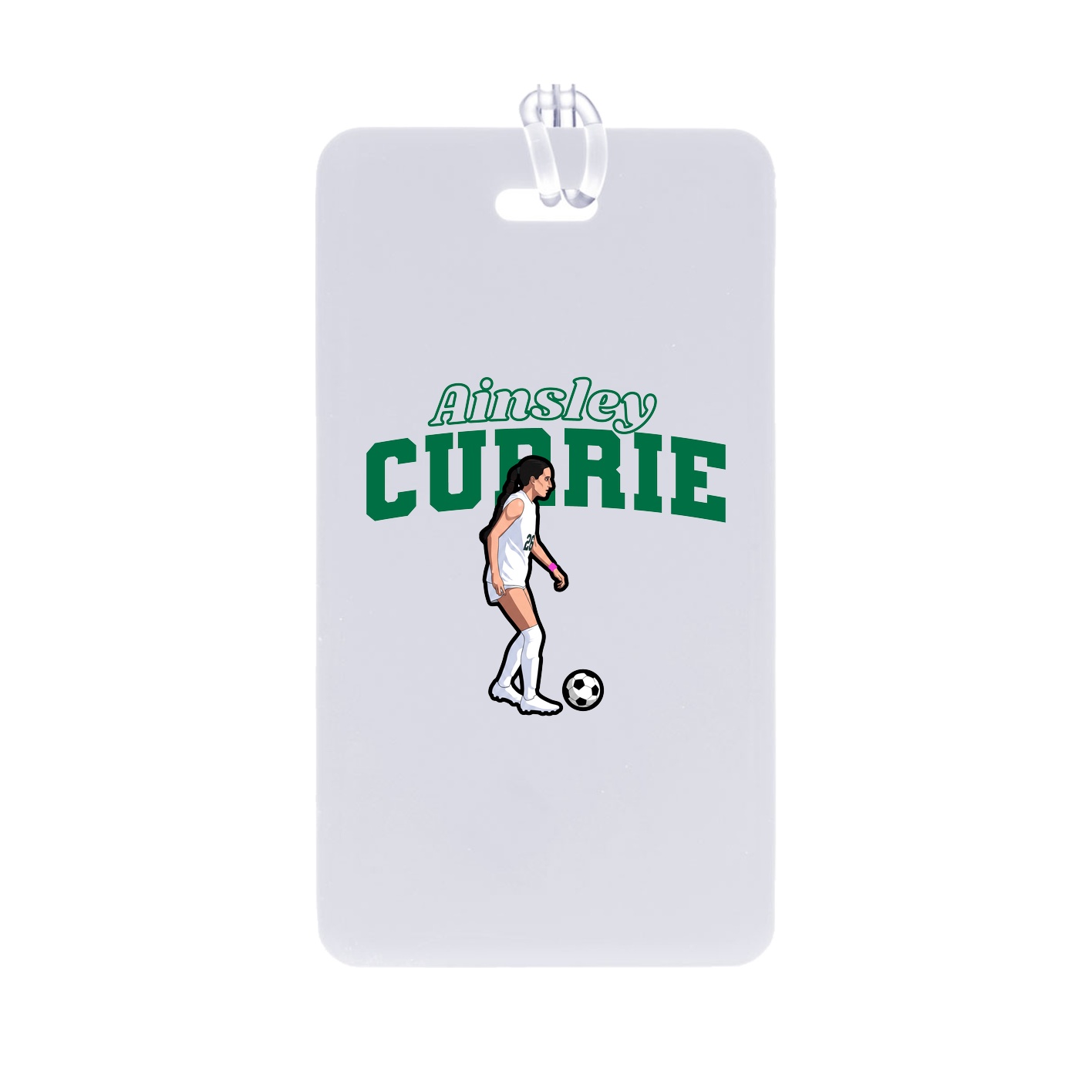 Bag Tag — Name Arch in Classic