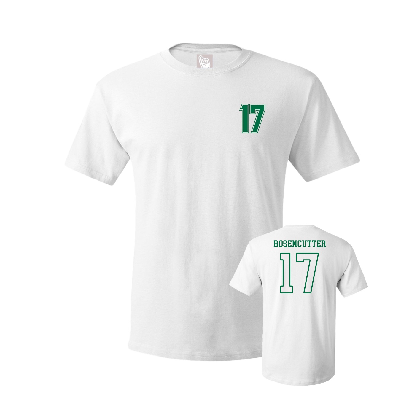 Tee — Chest Back in White