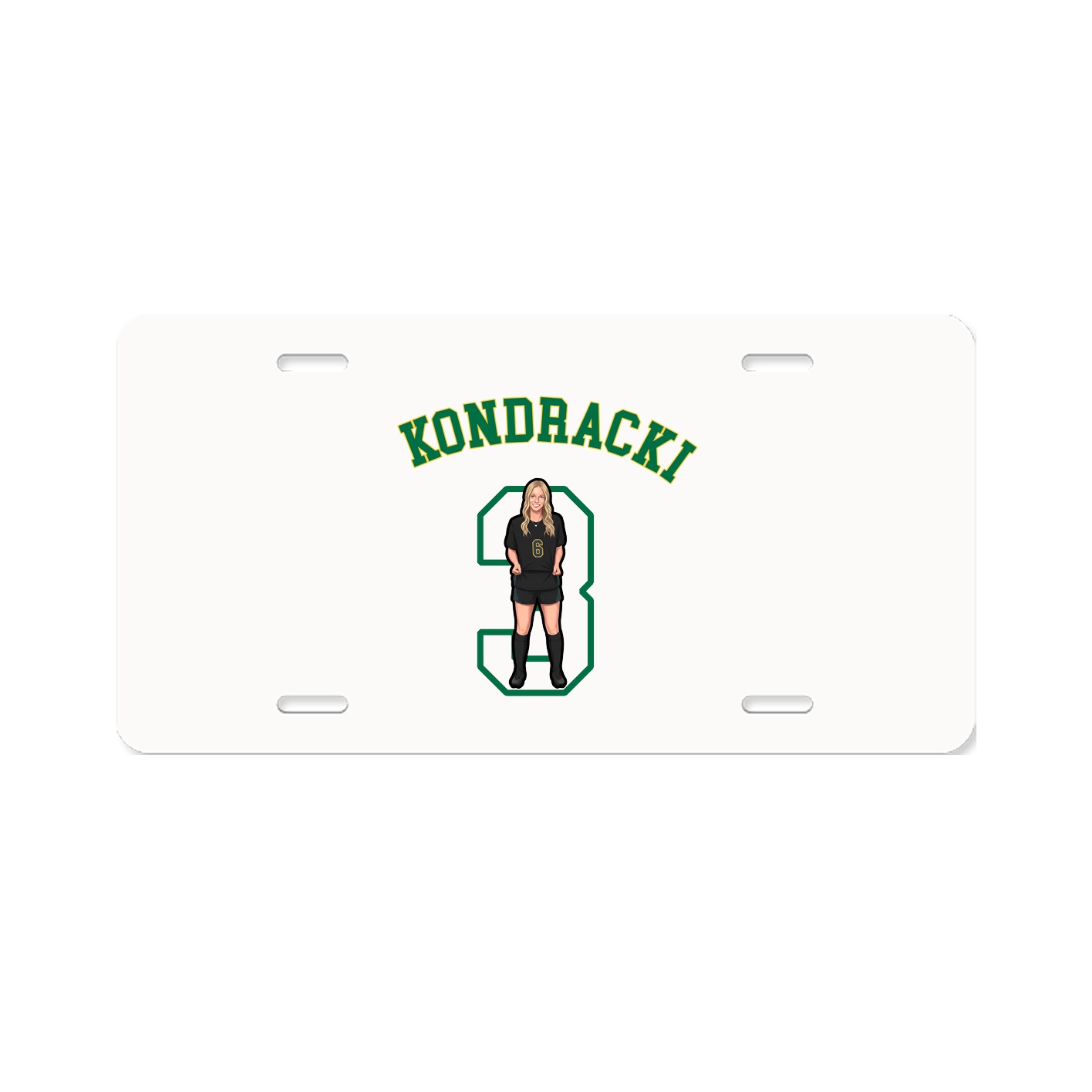 License Plate — Shirsey Arch in Classic