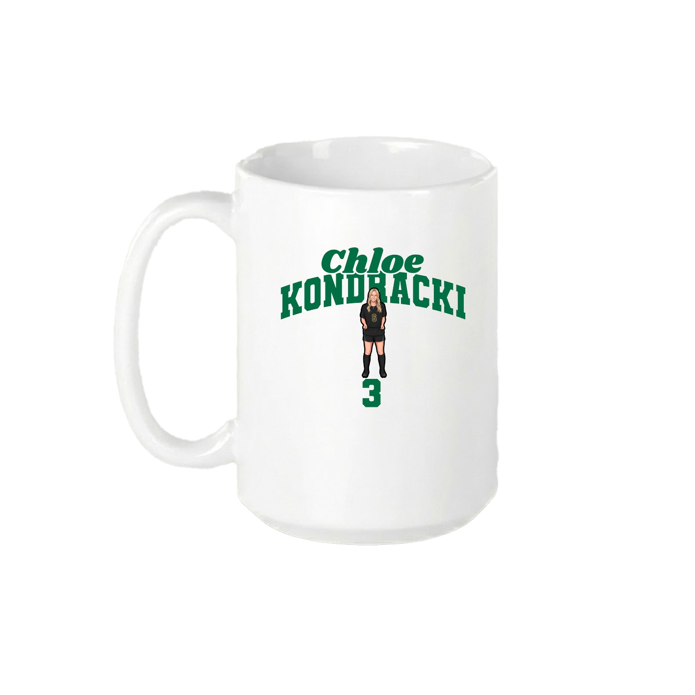 15oz Coffee Mug — Signature Arch in White