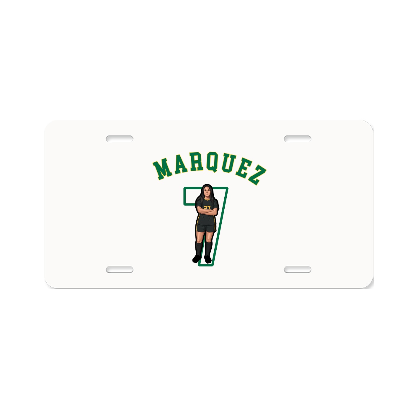 License Plate — Shirsey Arch in Classic