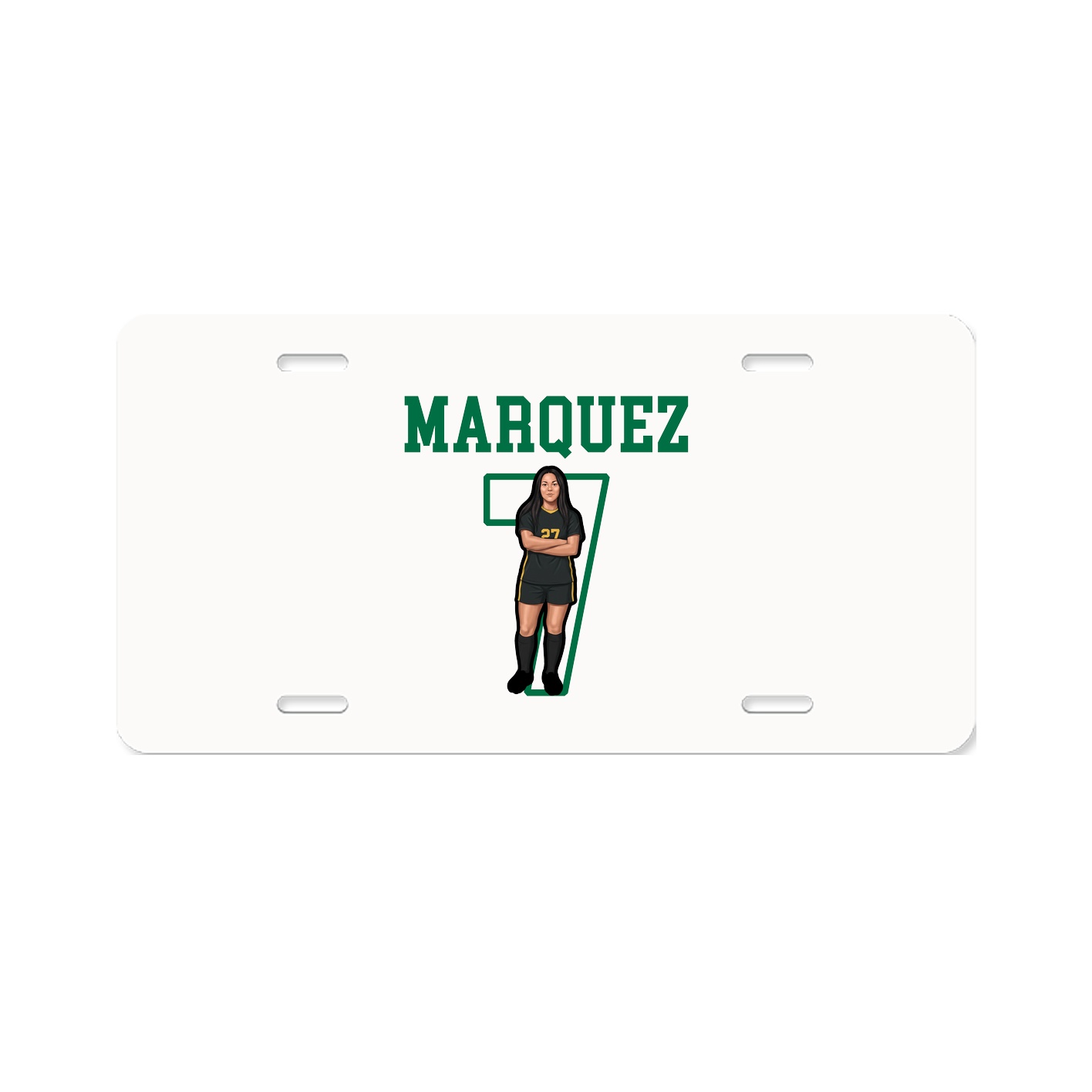 License Plate — Shirsey in Classic
