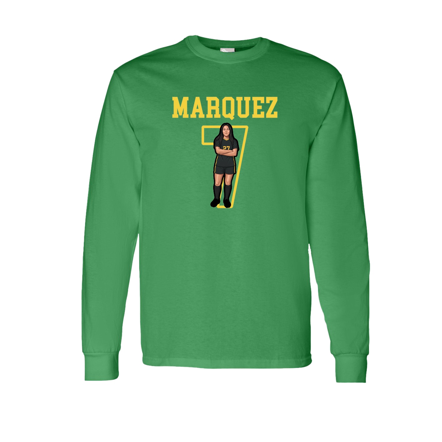 Long Sleeve Tee — Shirsey in Green