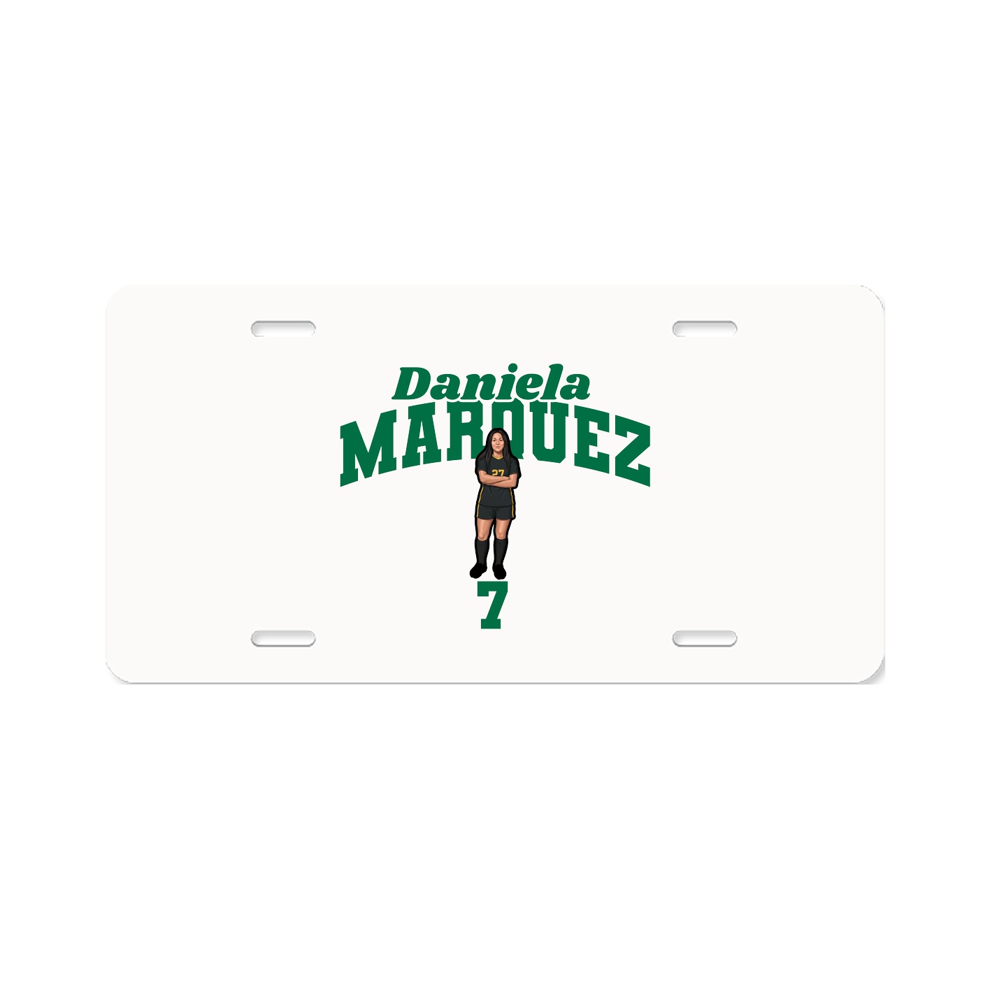 License Plate — Signature Arch in Classic