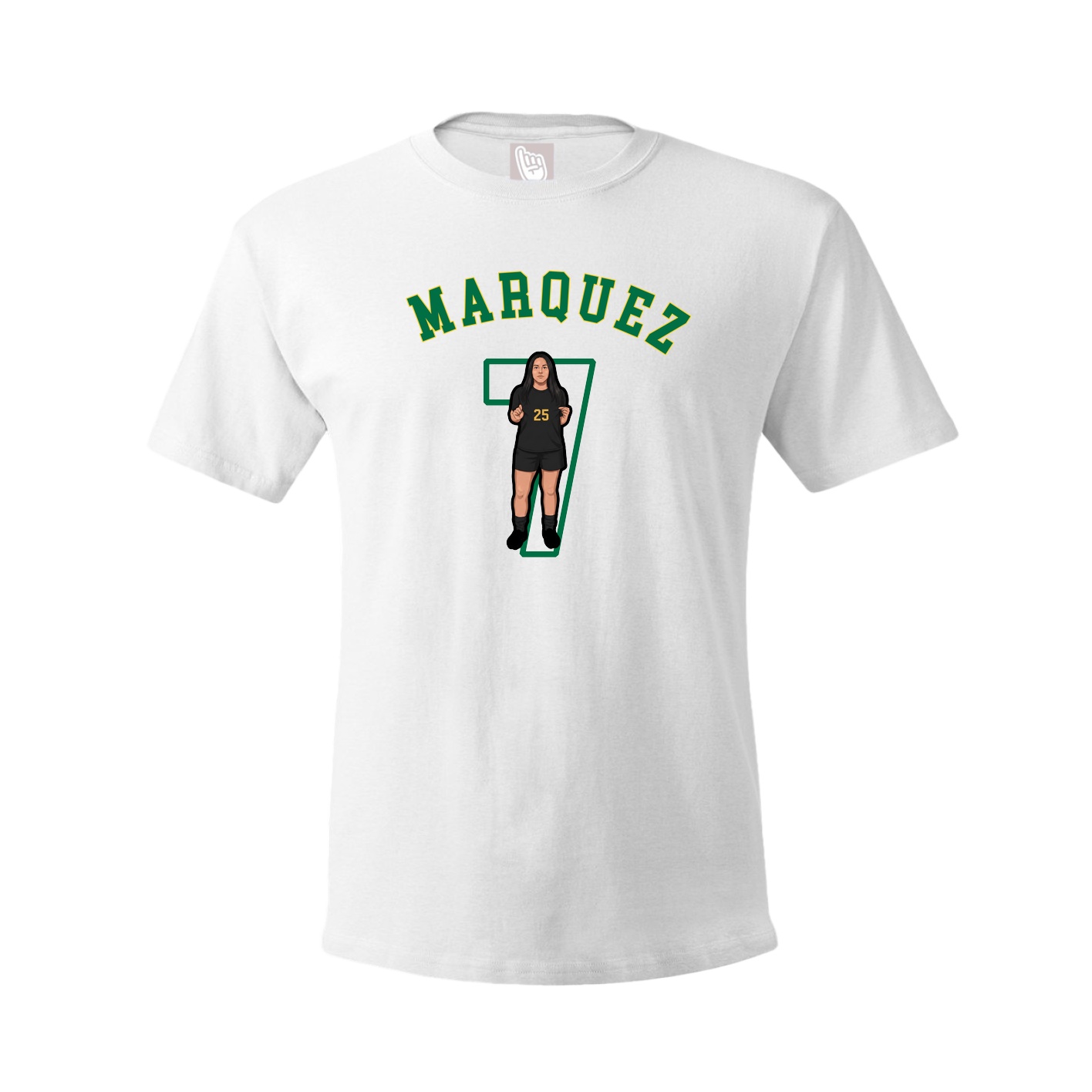 Tee — Shirsey Arch in White