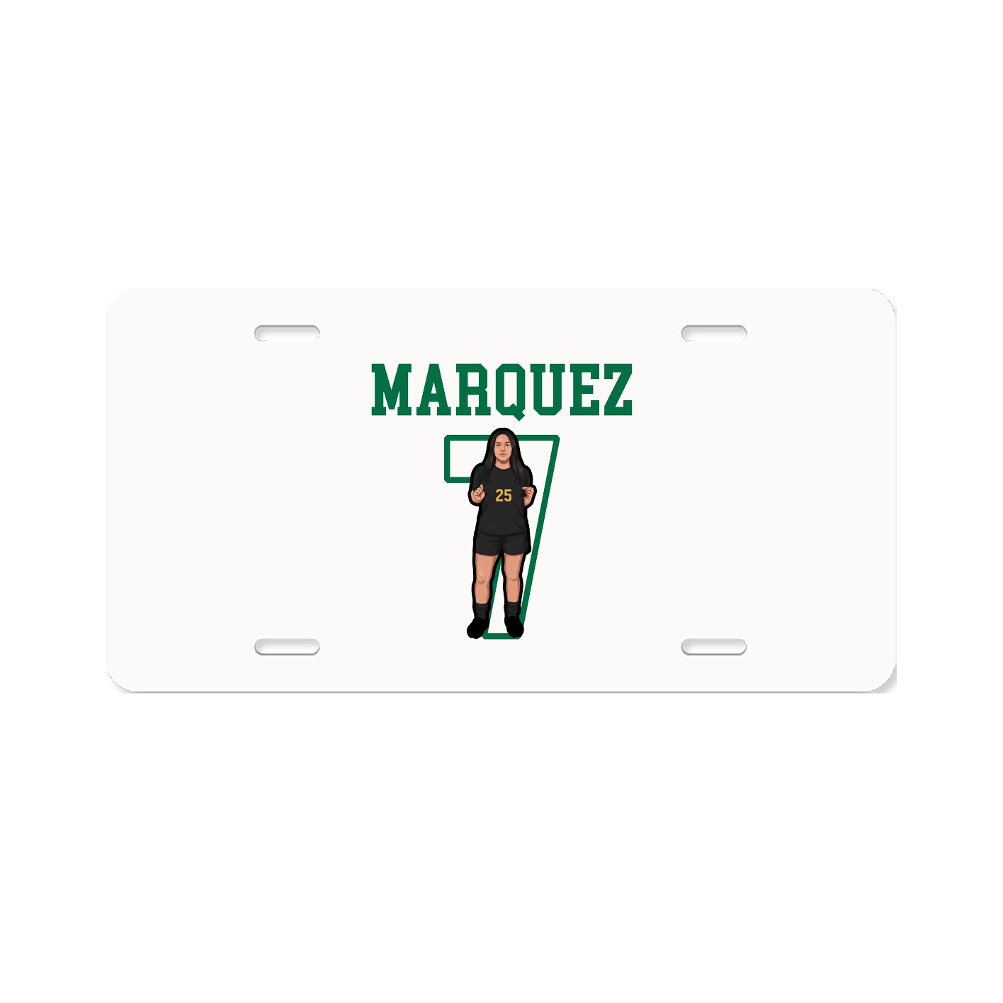 License Plate — Shirsey in Classic
