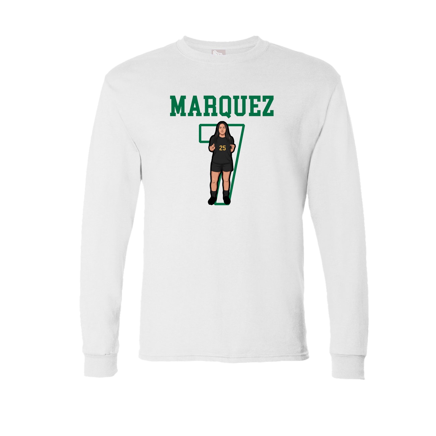 Long Sleeve Tee — Shirsey in White