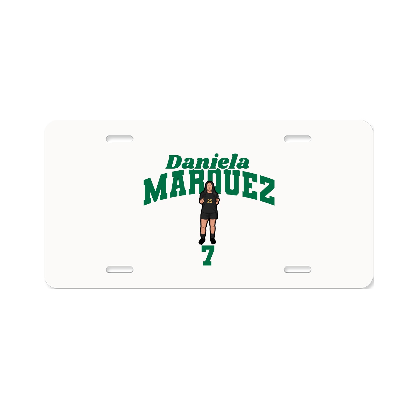 License Plate — Signature Arch in Classic
