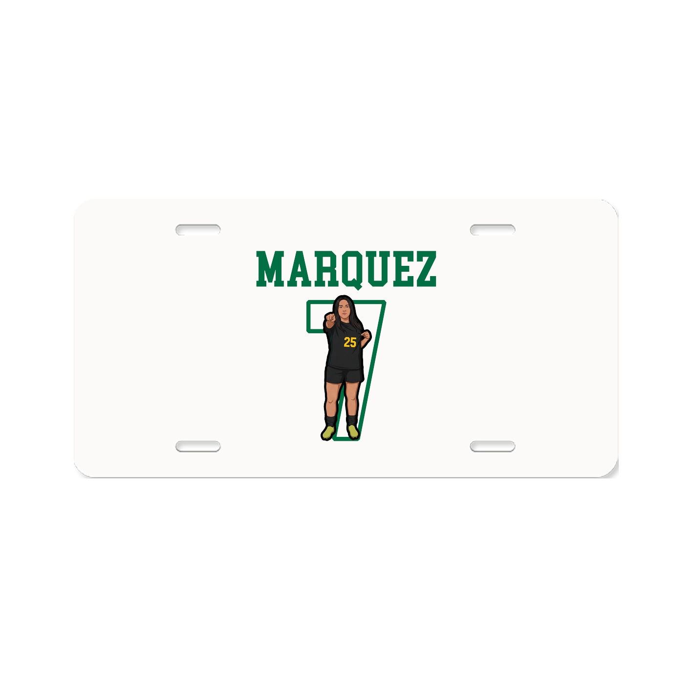 License Plate — Shirsey in Classic