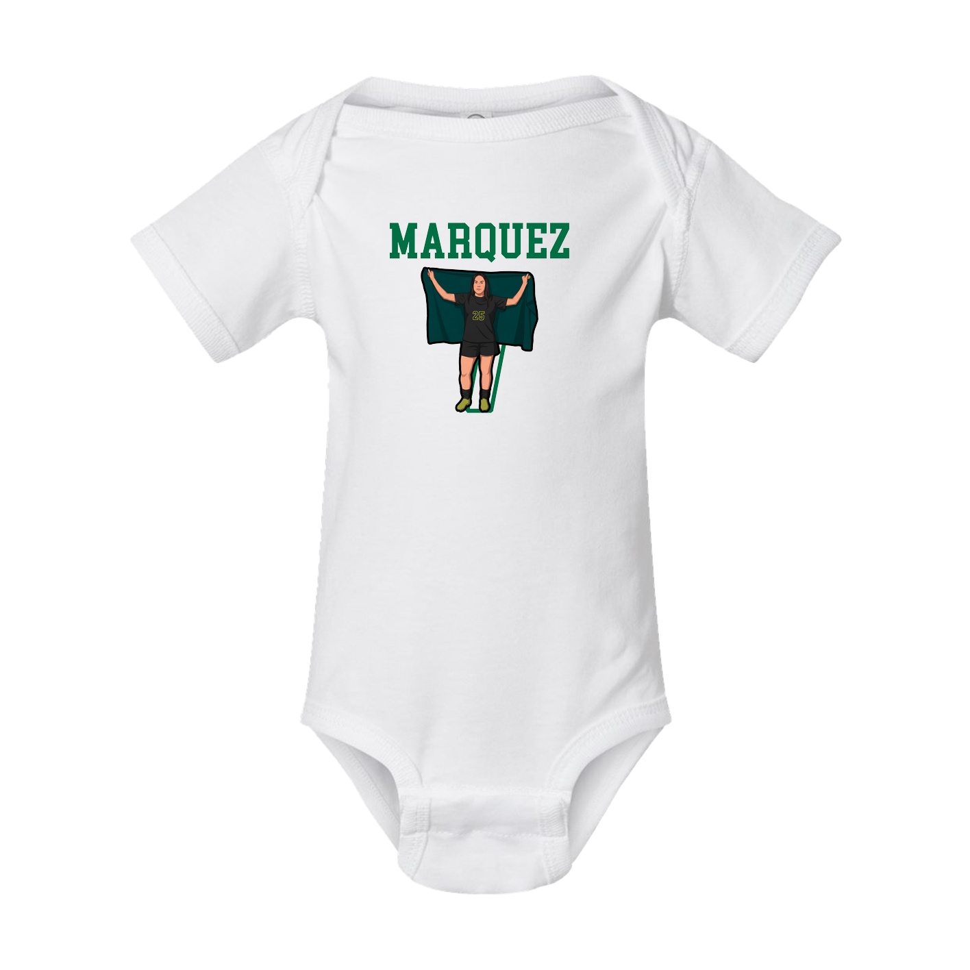 Baby Onesie — Shirsey in White