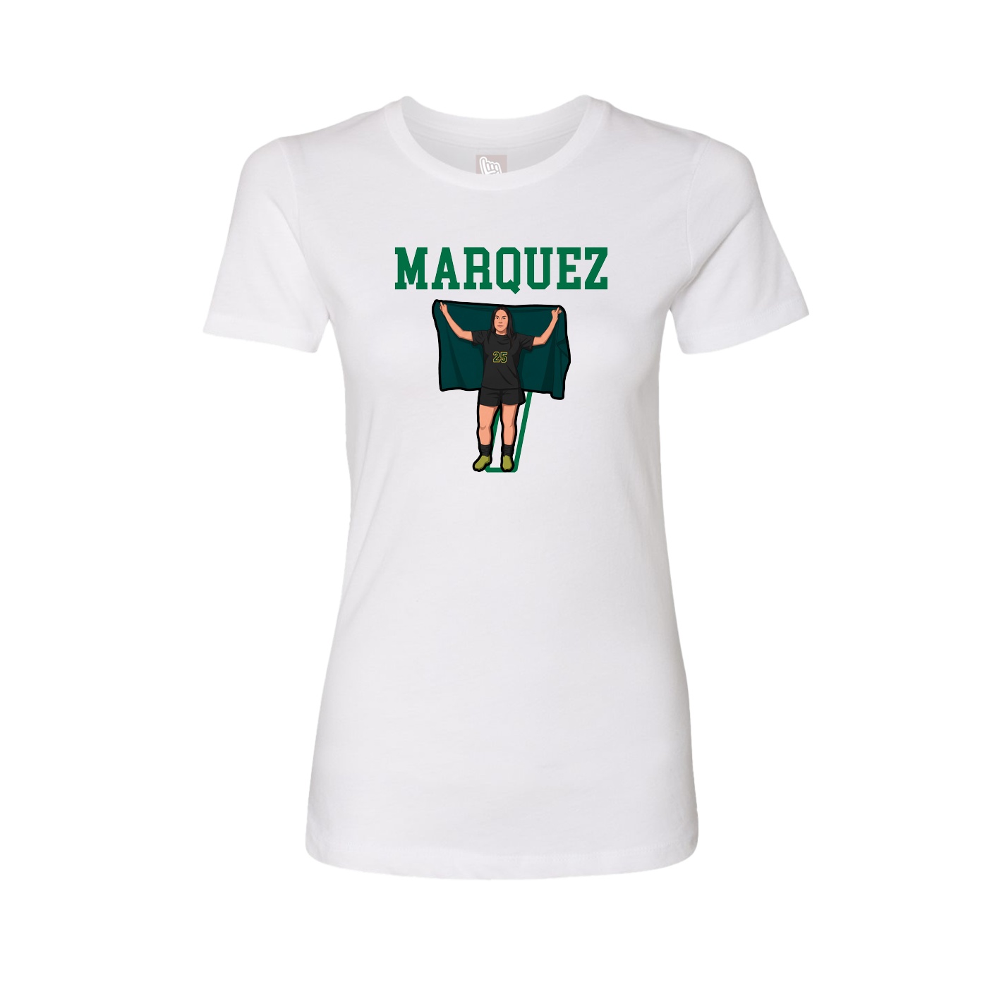 Fitted Women's Tee — Shirsey in White