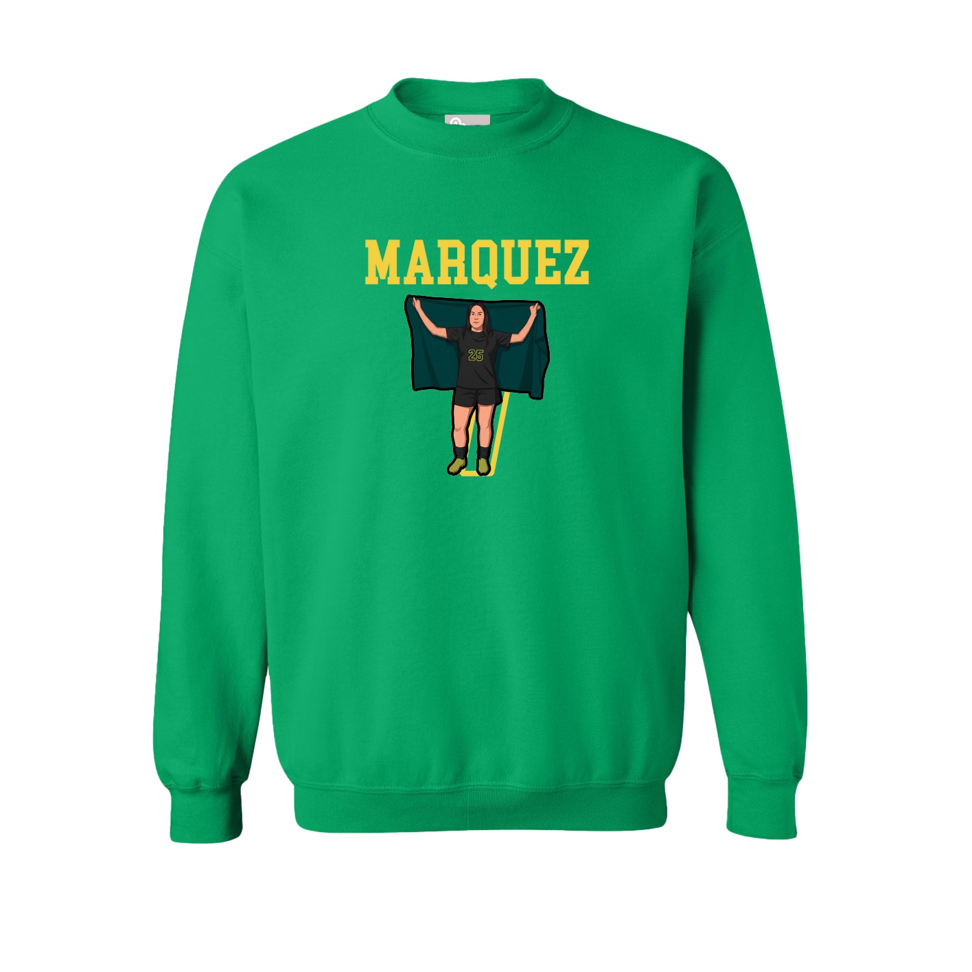 Fleece Crew — Shirsey in Green