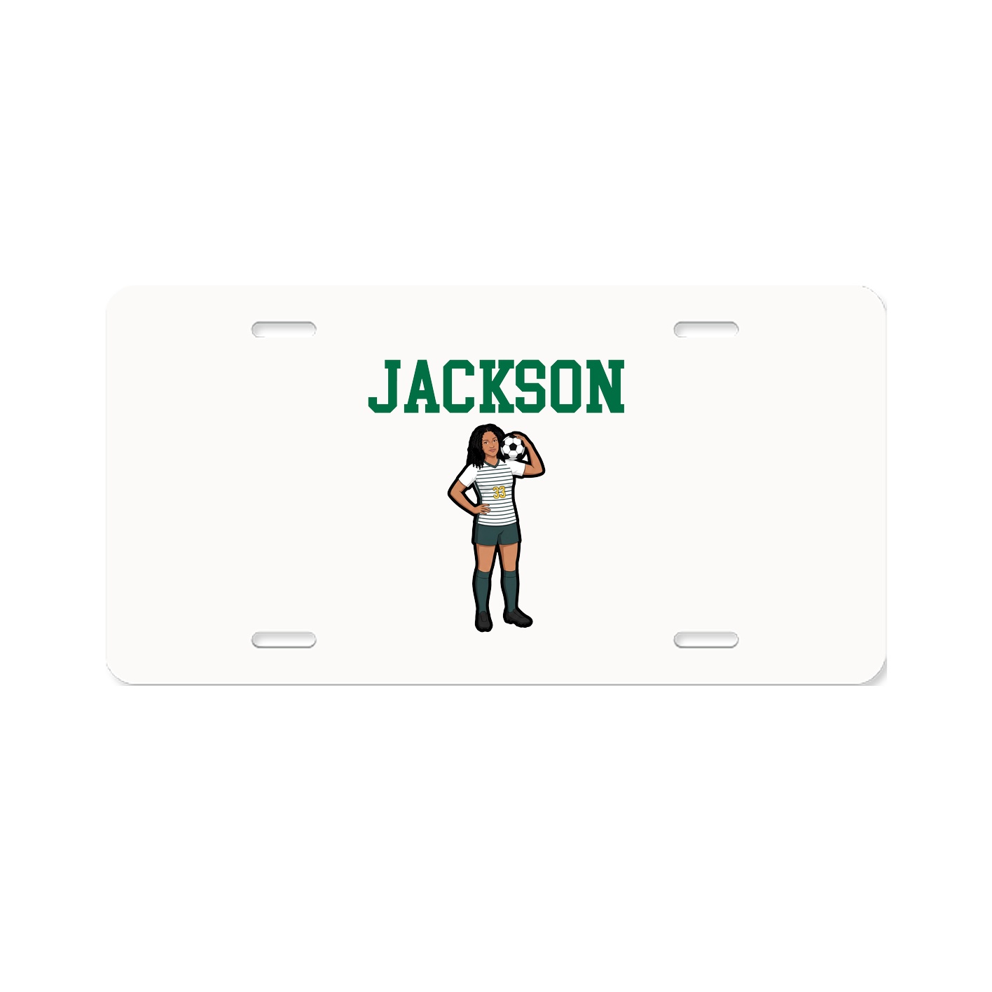 License Plate — Shirsey in Classic