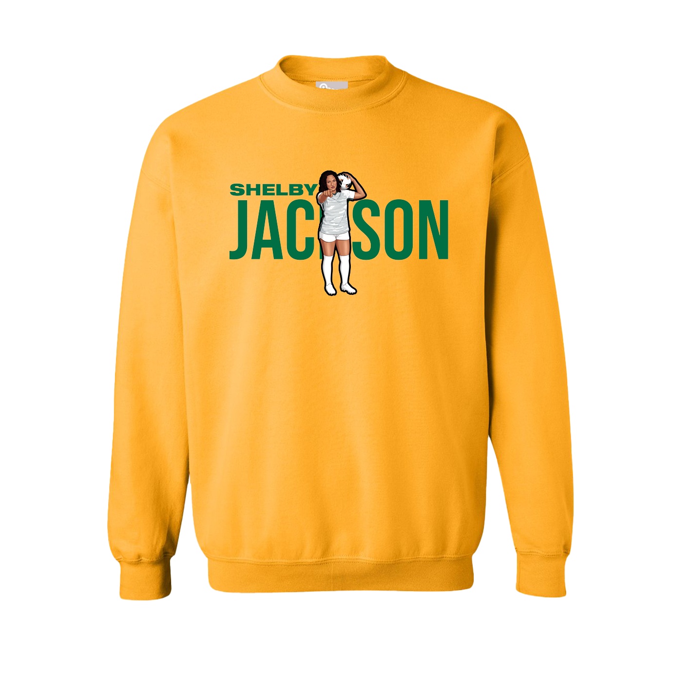 Fleece Crew — Player Name in Gold