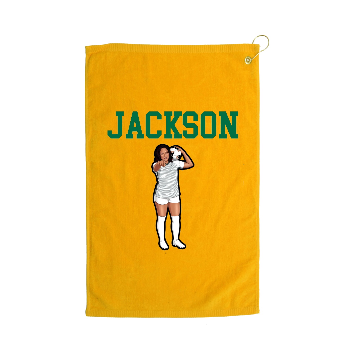 Golf Towel — Shirsey in Gold