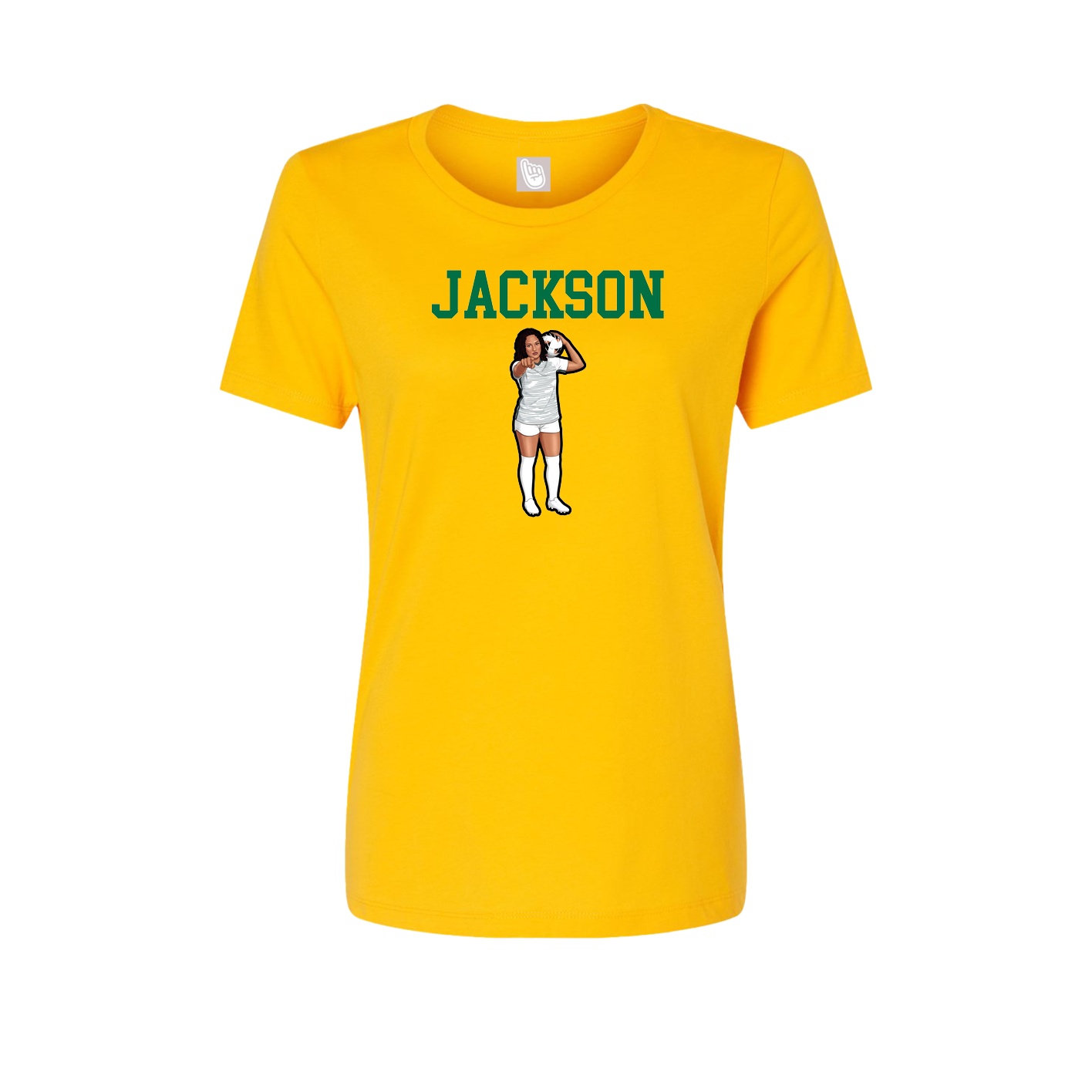 Fitted Women's Tee — Shirsey in Gold