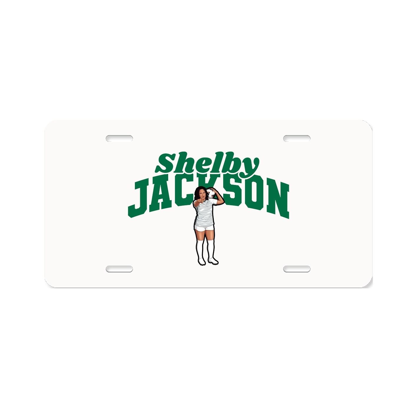 License Plate — Signature Arch in Classic