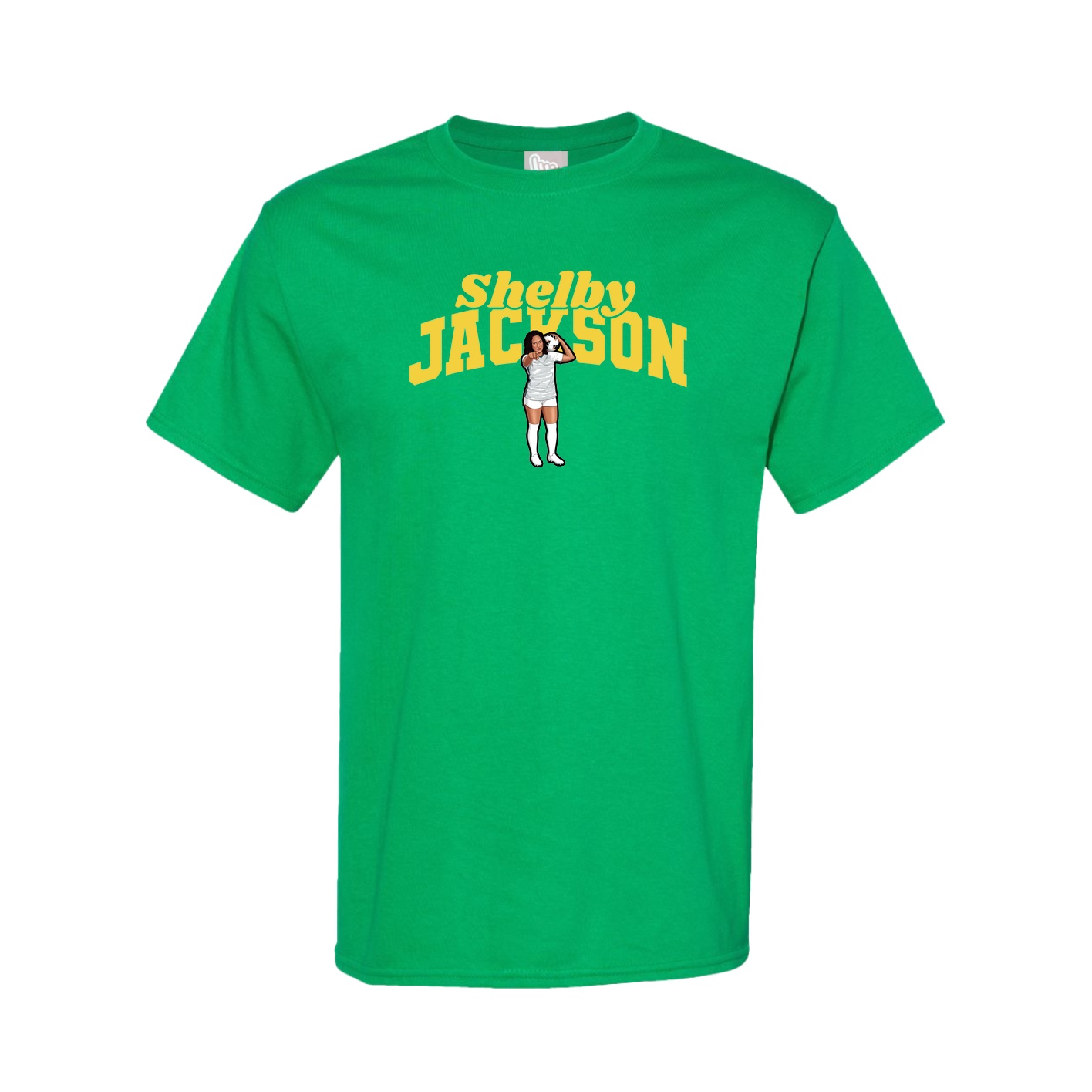 Youth Tee — Signature Arch in Green