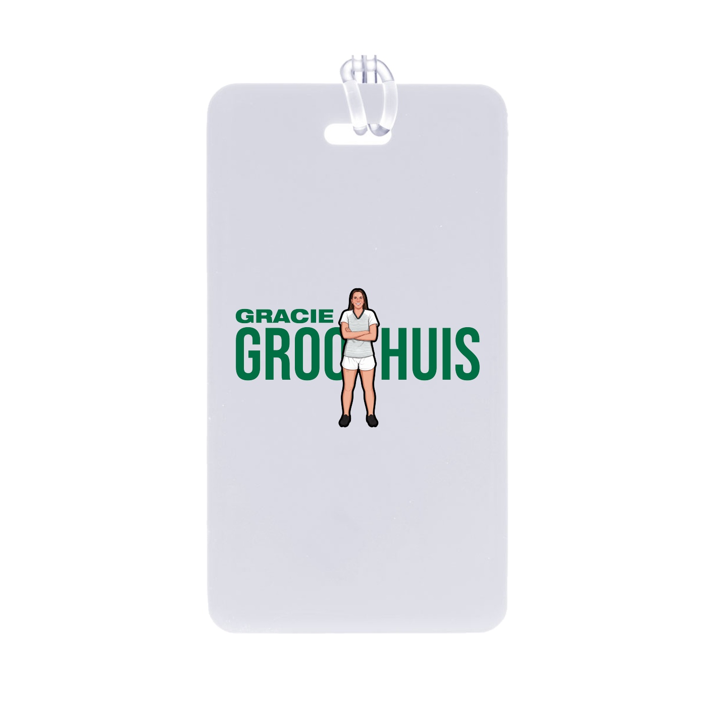 Bag Tag — Player Name in Classic