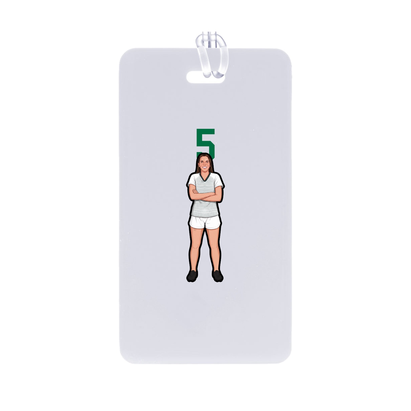 Bag Tag — Number Top in Classic
