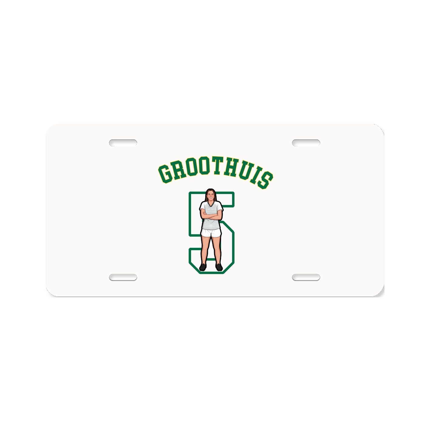 License Plate — Shirsey Arch in Classic