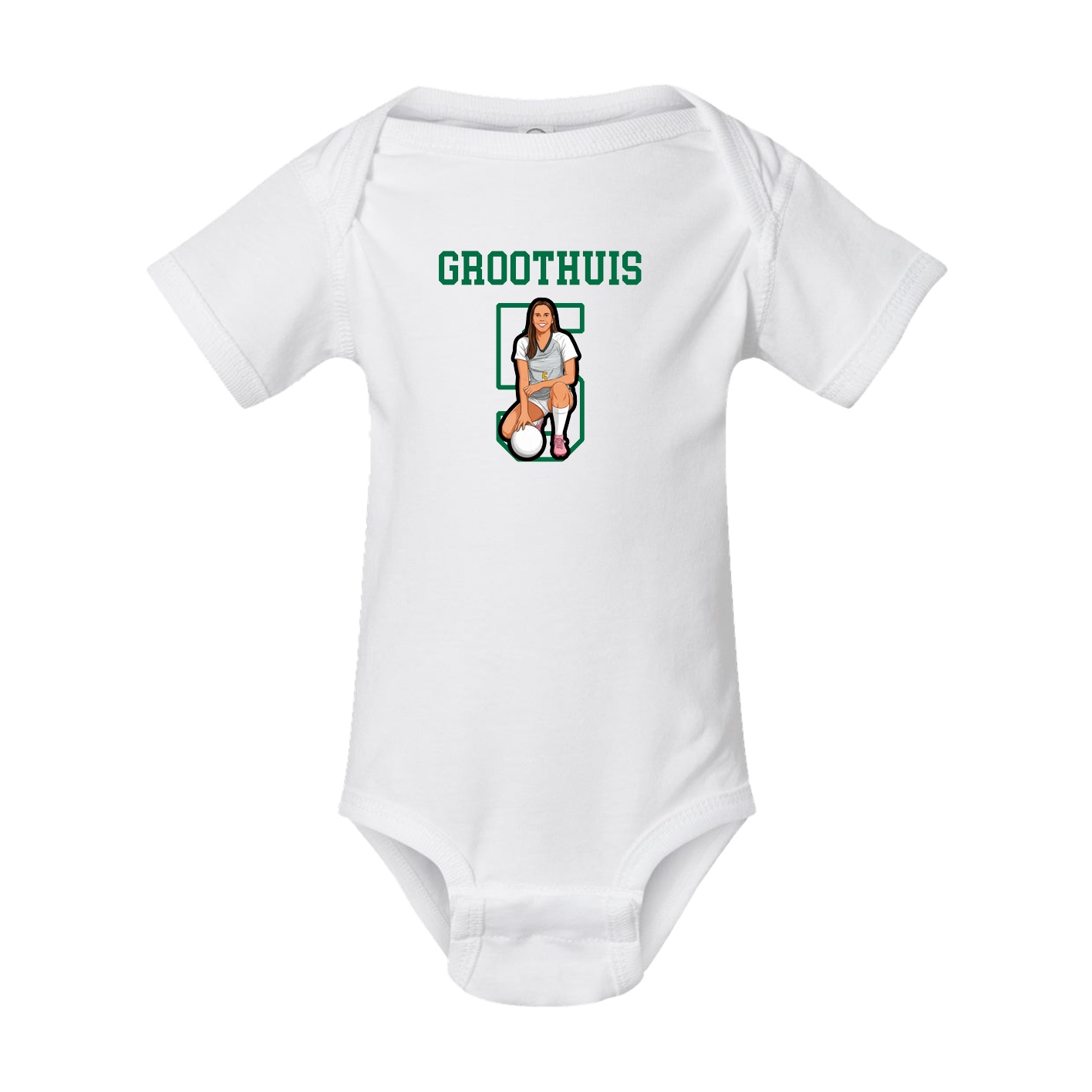Baby Onesie — Shirsey in White