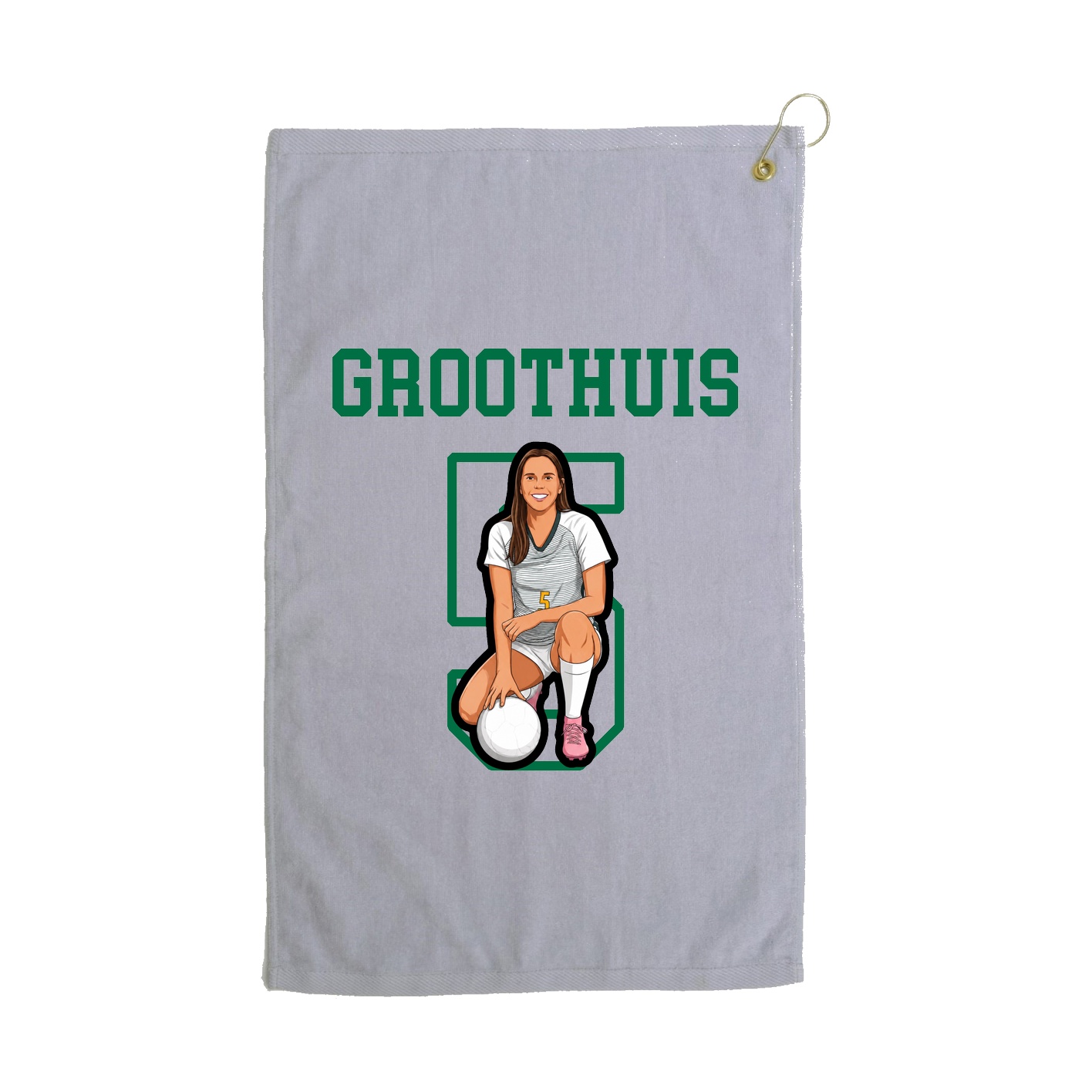 Golf Towel — Shirsey in Grey