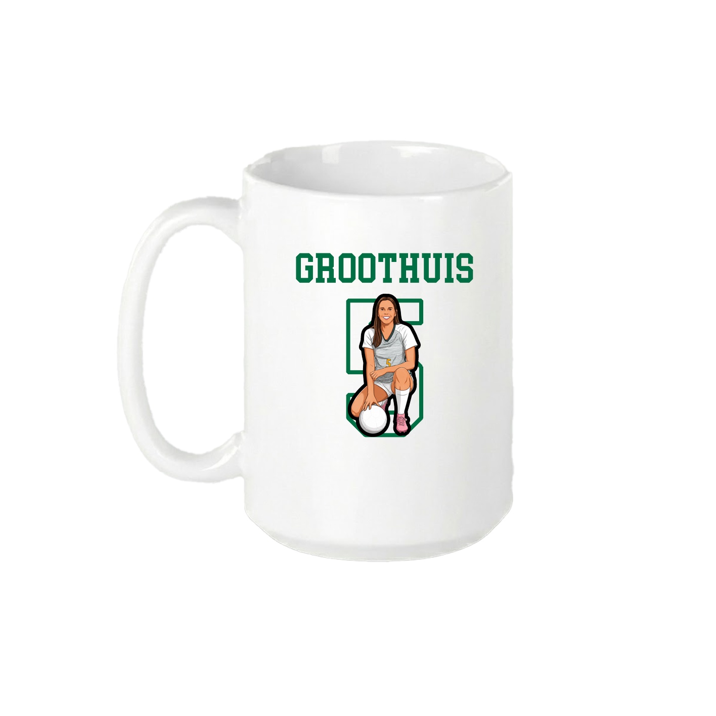 15oz Coffee Mug — Shirsey in White