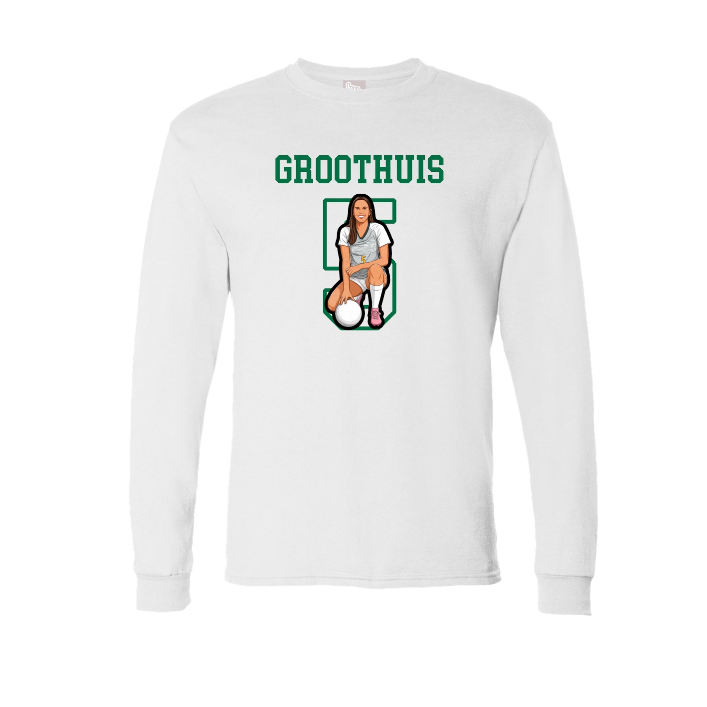 Long Sleeve Tee — Shirsey in White