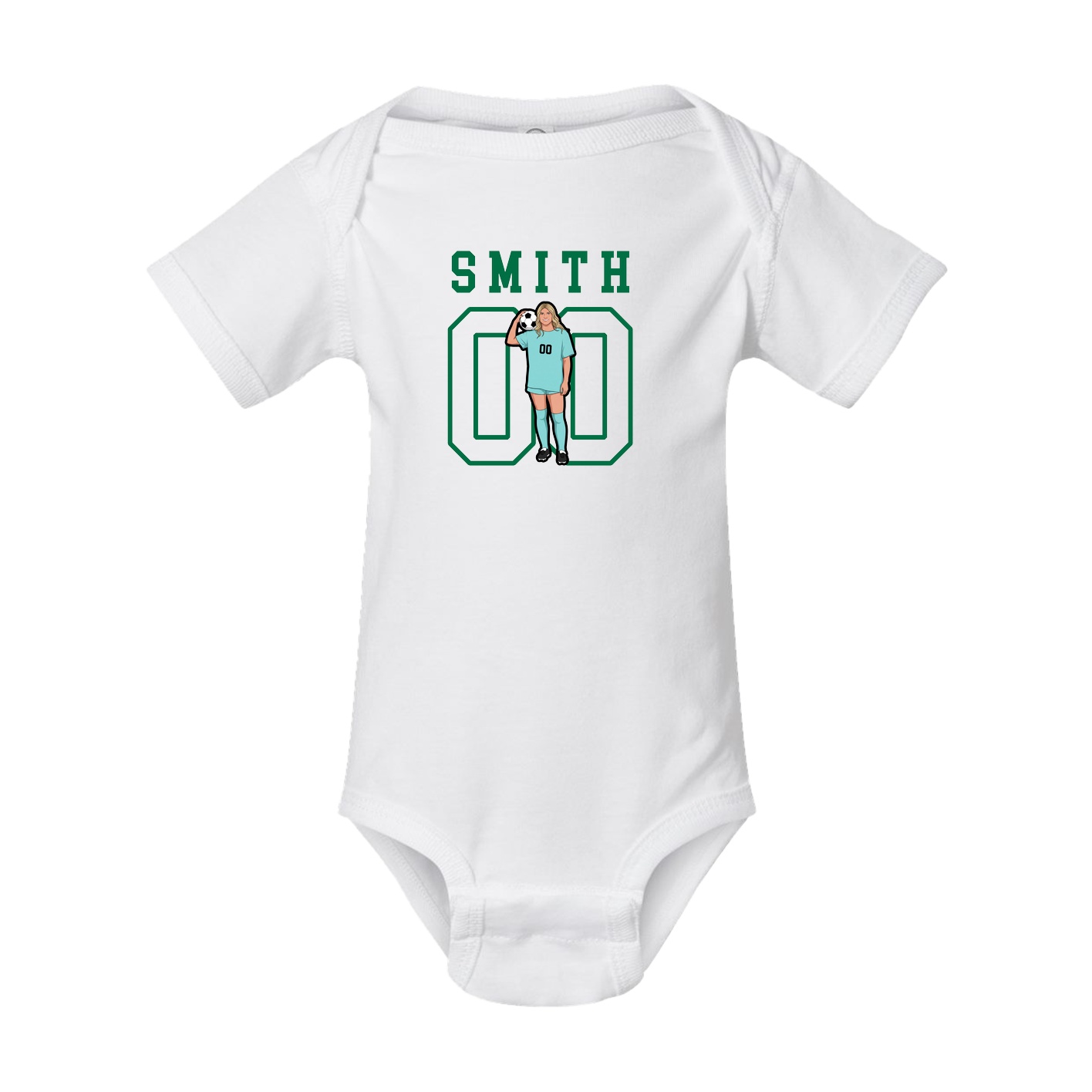 Baby Onesie — Shirsey in White