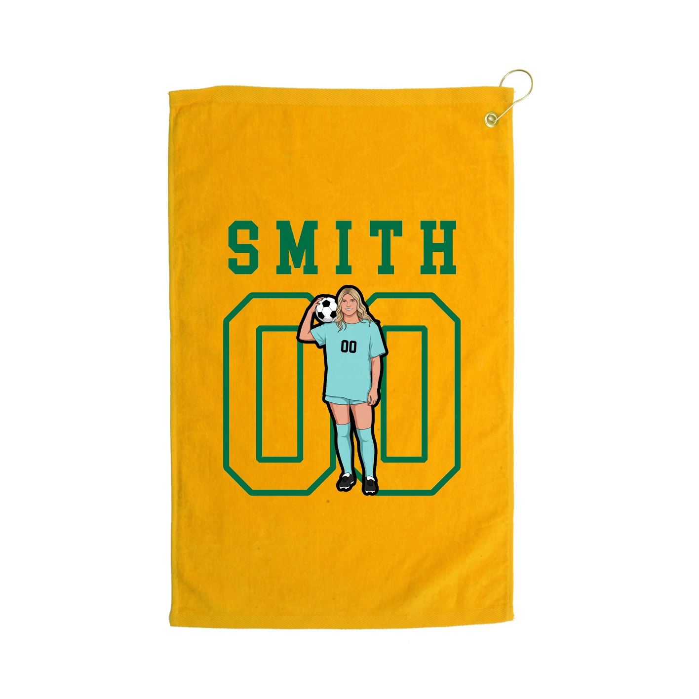 Golf Towel — Shirsey in Gold