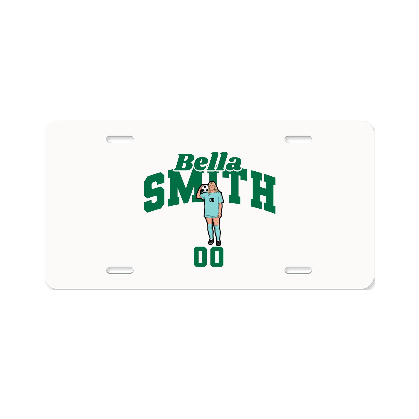 License Plate — Signature Arch in Classic