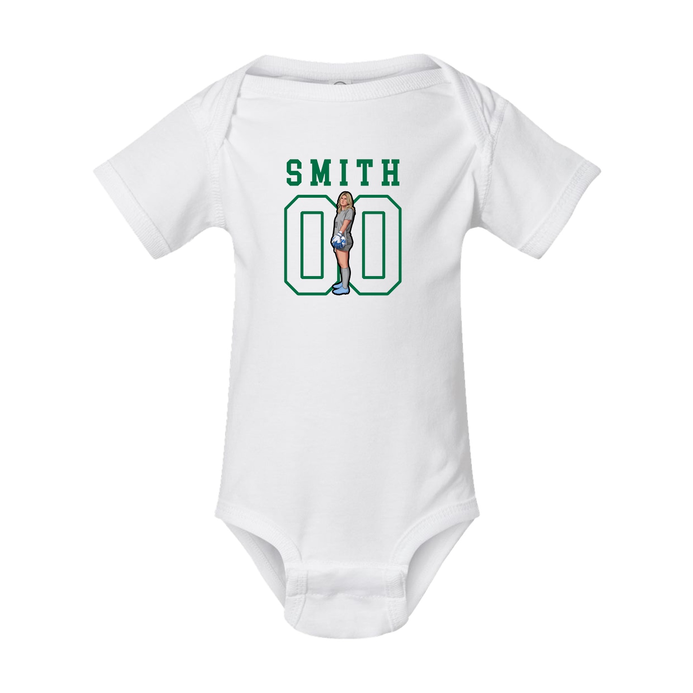 Baby Onesie — Shirsey in White
