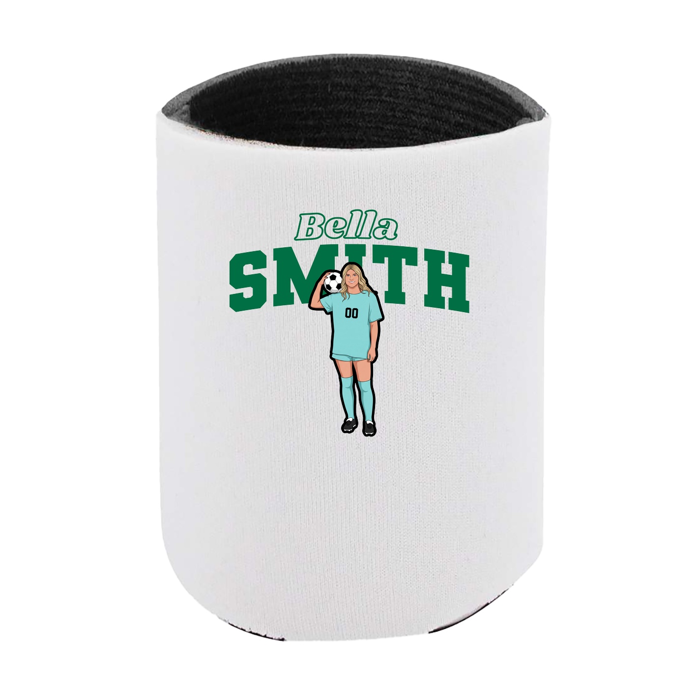 Can Holder — Name Arch in White