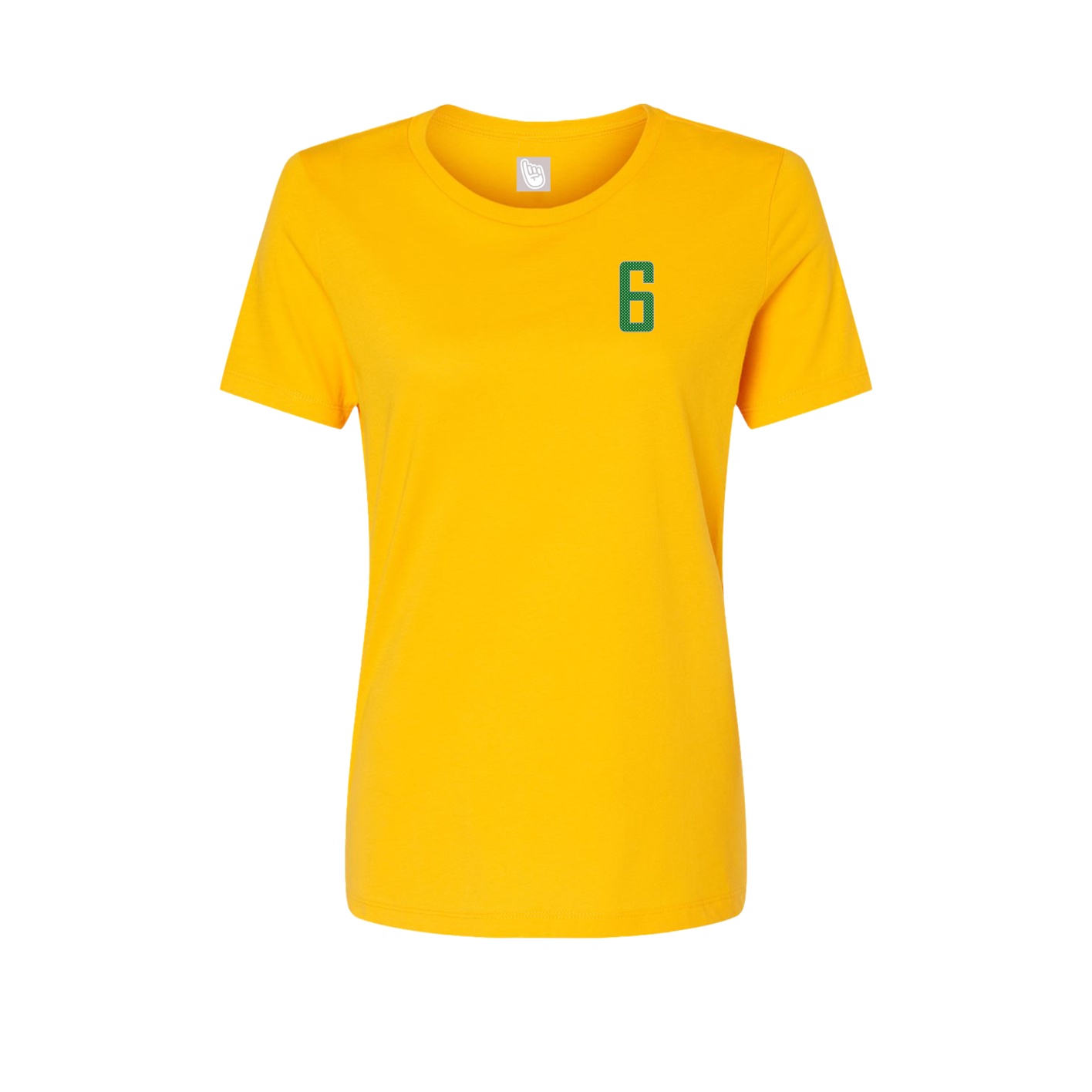Womens Tee — Front Shirsy in Gold