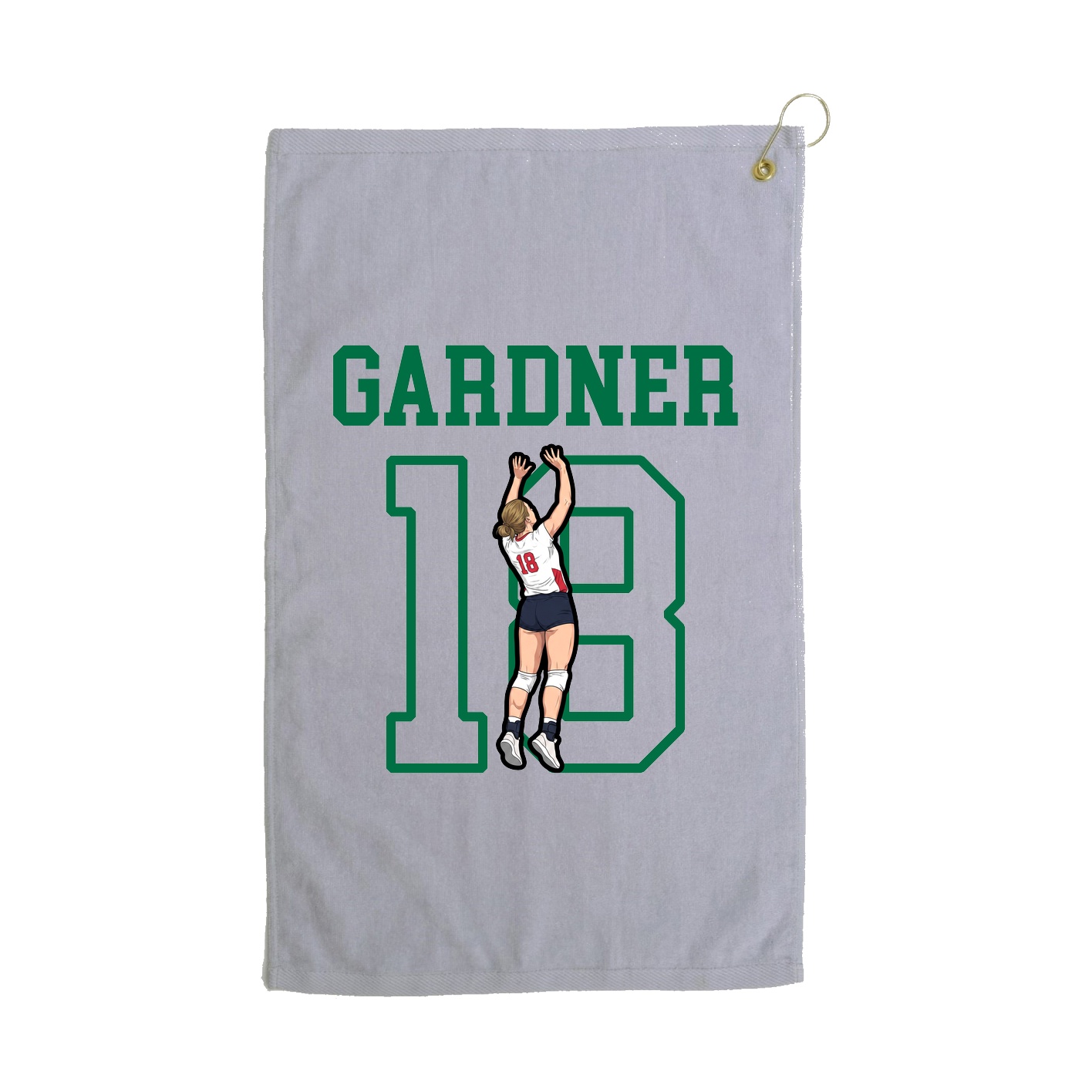 Golf Towel — Shirsey in Grey