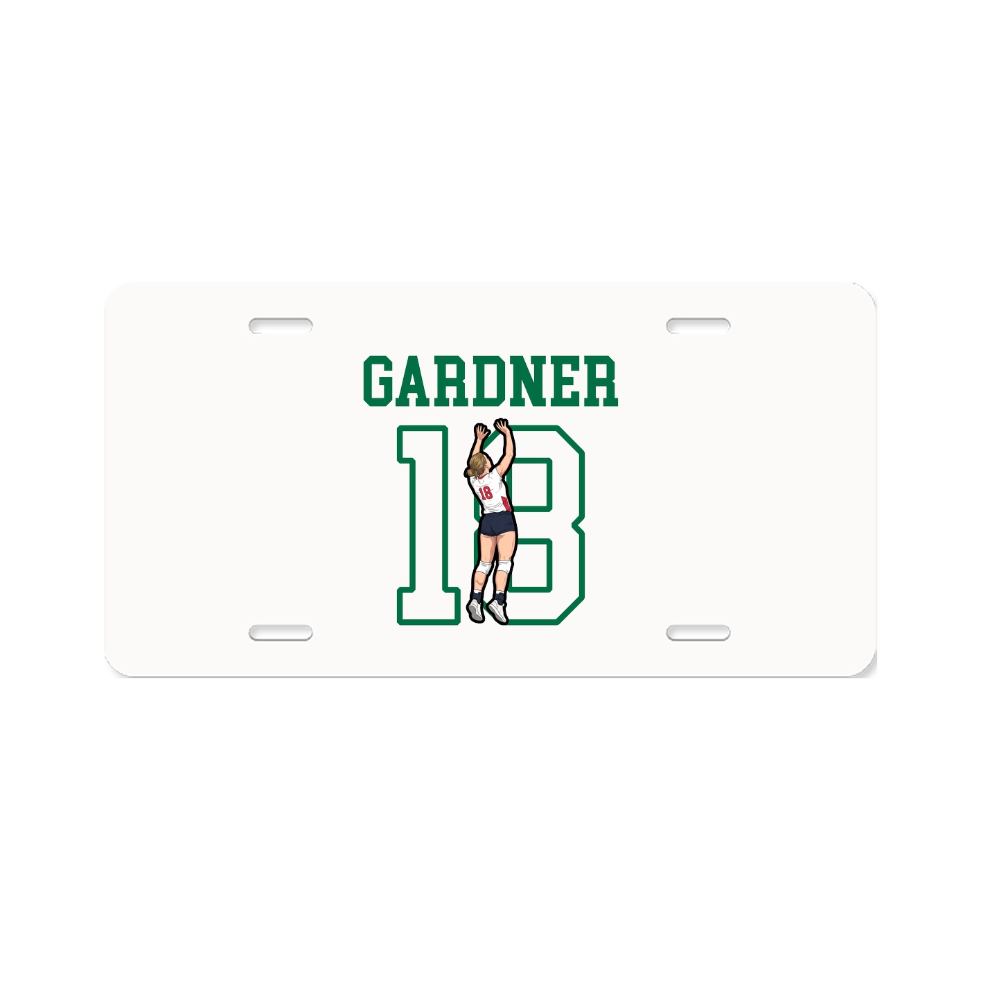 License Plate — Shirsey in Classic