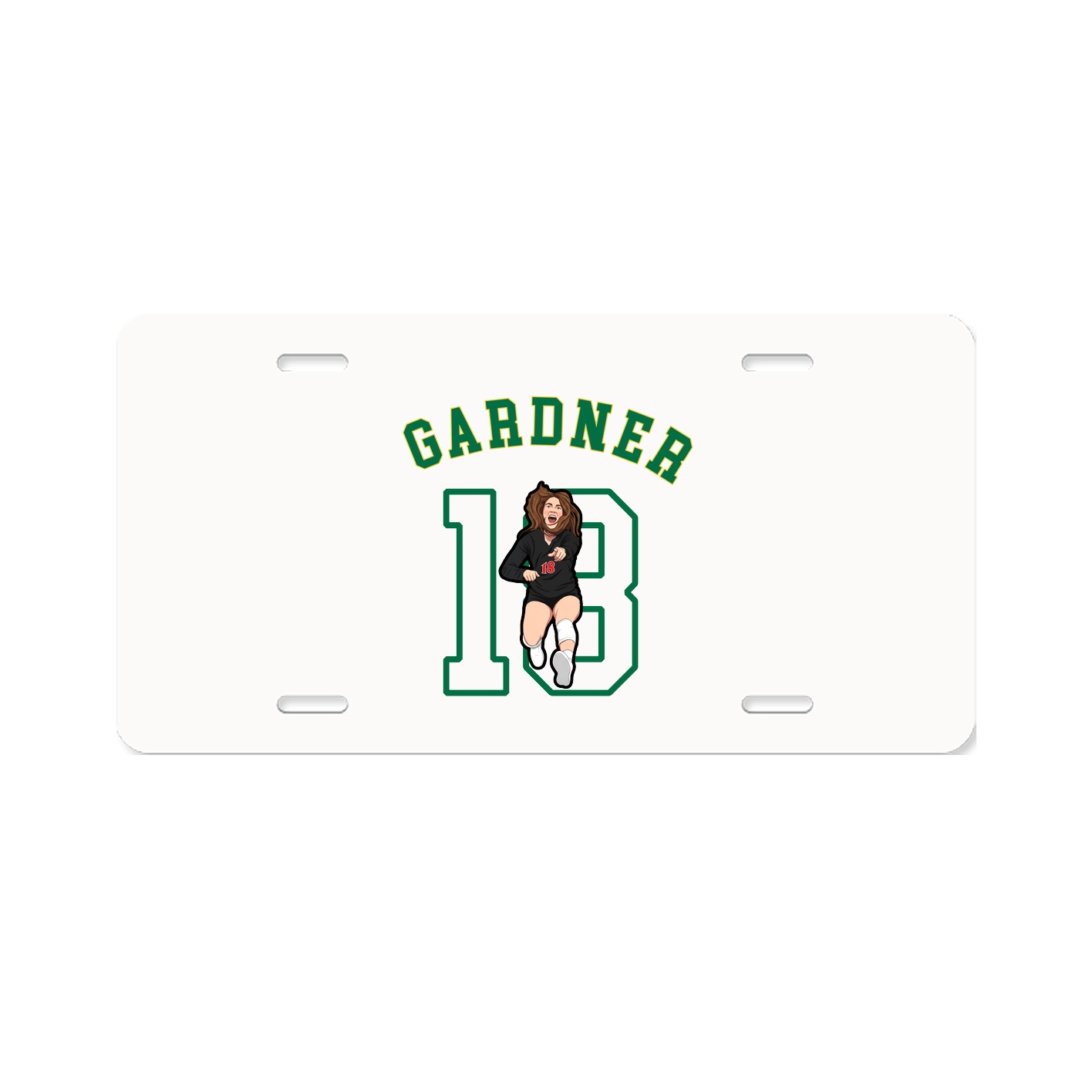 License Plate — Shirsey Arch in Classic