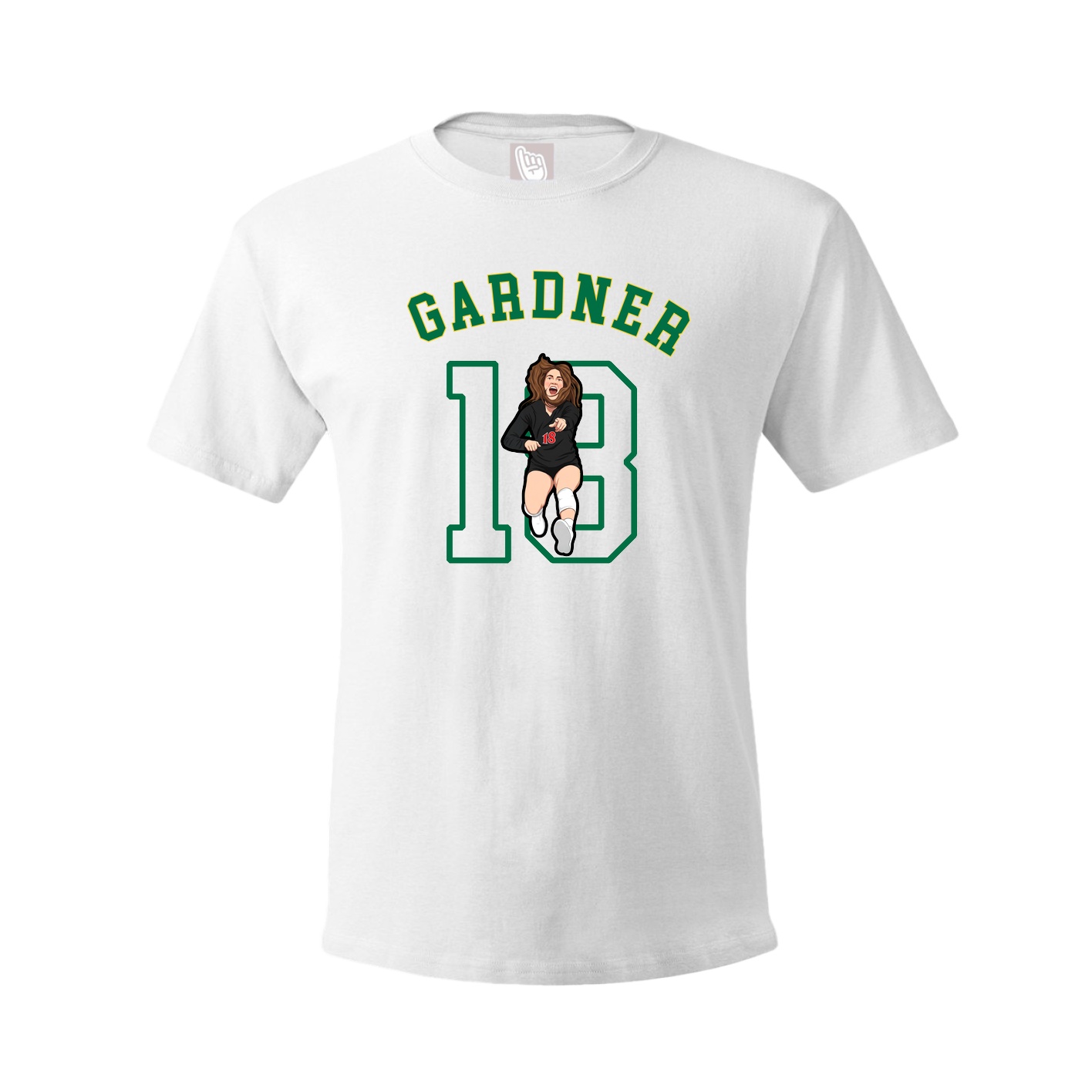 Youth Tee — Shirsey Arch in White