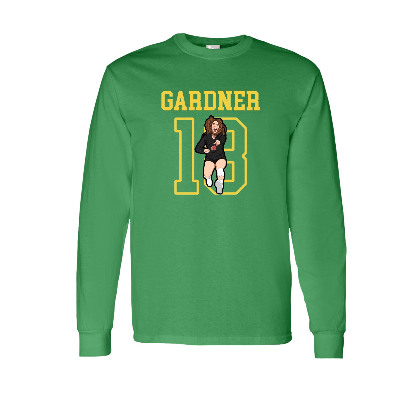 Long Sleeve Tee — Shirsey in Green