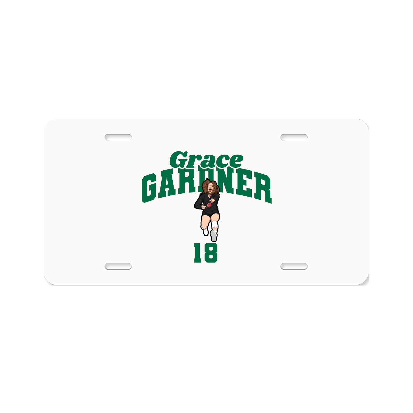 License Plate — Signature Arch in Classic