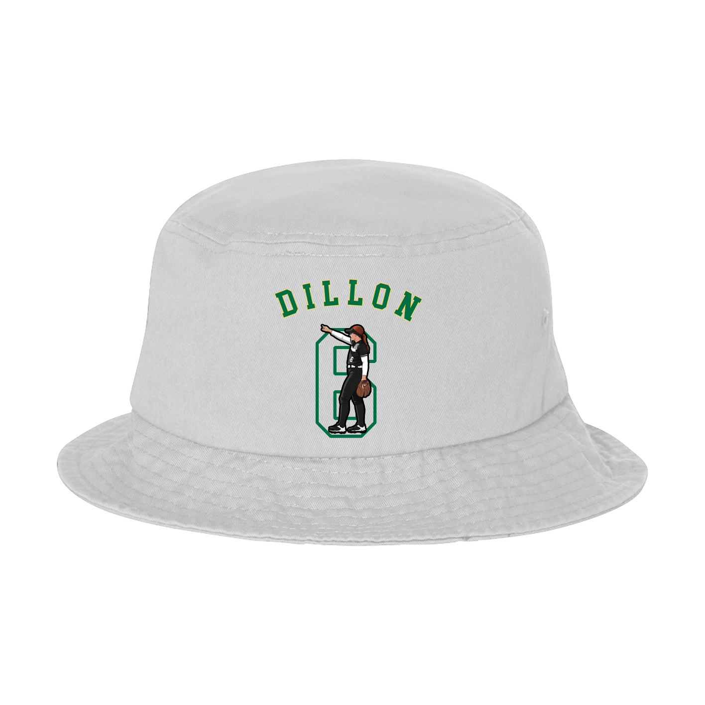 Bucket Cap — Shirsey Arch in White