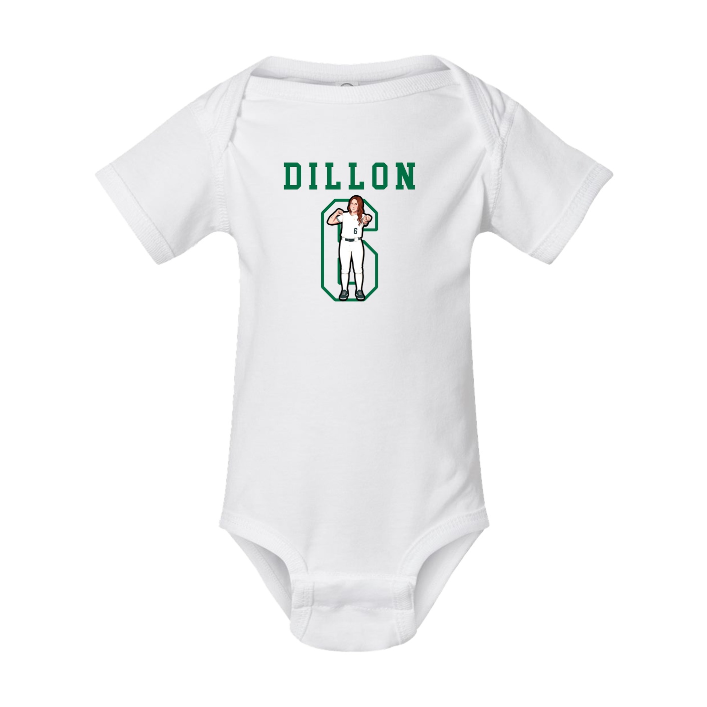 Baby Onesie — Shirsey in White