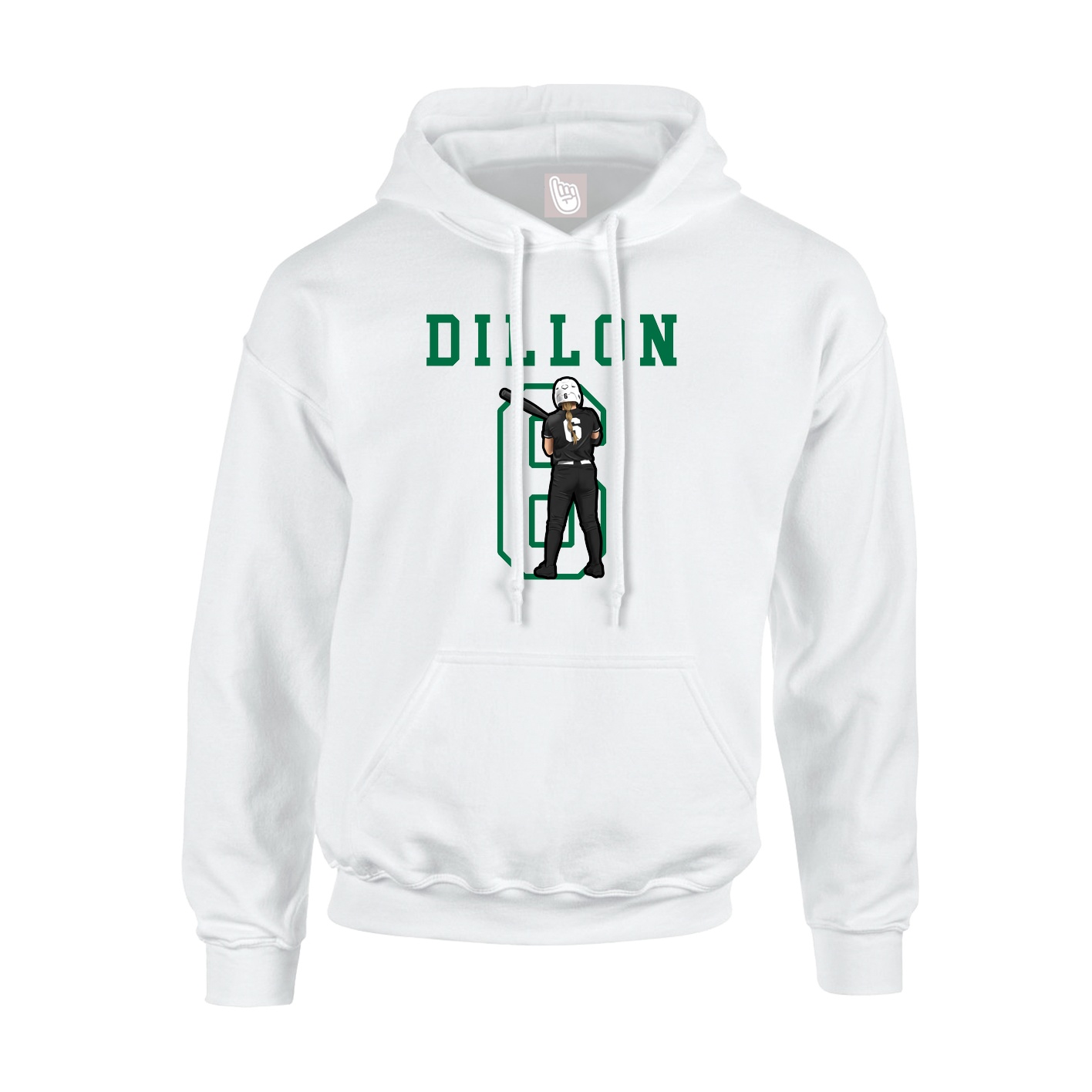 Youth Hoodie — Shirsey in White