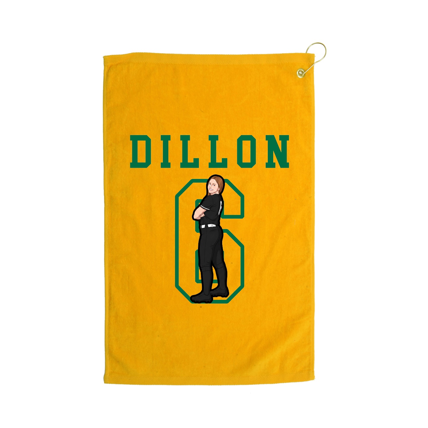 Golf Towel — Shirsey in Gold