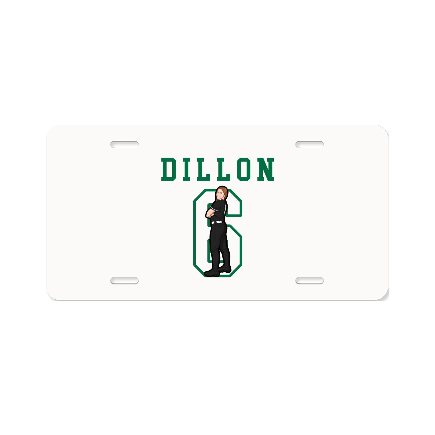 License Plate — Shirsey in Classic