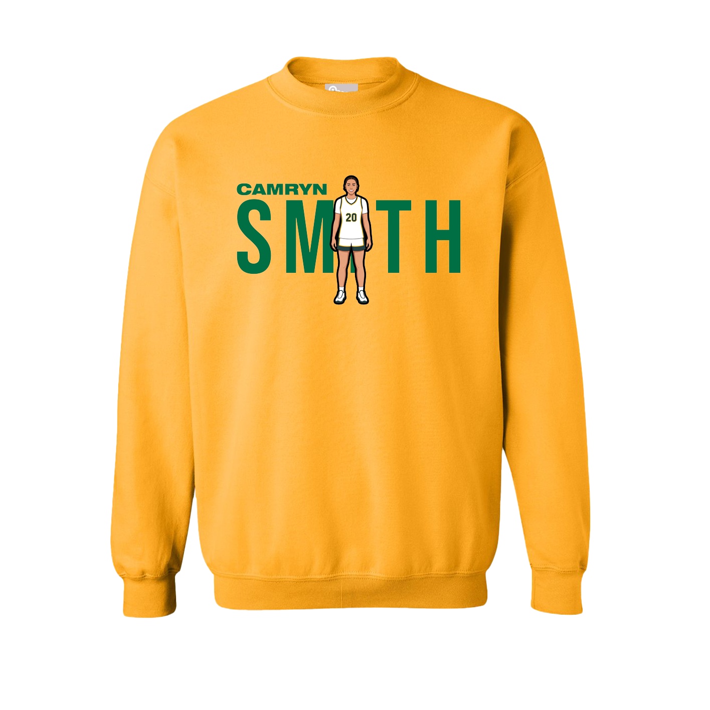 Fleece Crew — Player Name in Gold