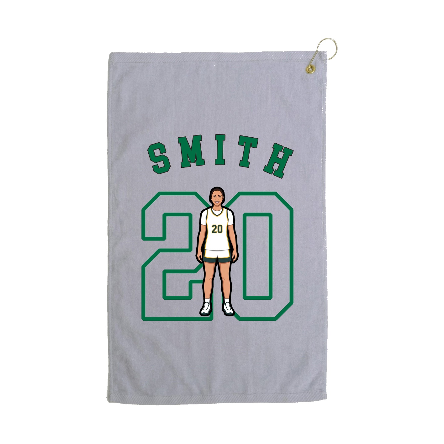 Golf Towel — Shirsey Arch in Grey